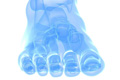 transparent foot